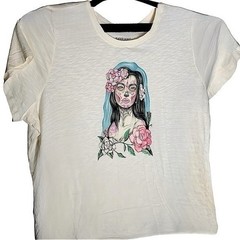 TORRID Water Muerta Vintage Super Soft Slub Crew Neck Tee NWT Size 5X