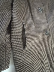 Vintage International Ladies’ Garment Workers’ Union ILGWU Wool Coat Fur Collar