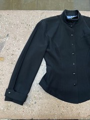 1980s Designer Vintage Thierry Mugler Sculptural Wasp Waist Jacket S/M Rare