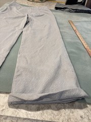 Vintage women’s pants. 1970s Gray with pattern. 29 inch waist. See pictures.