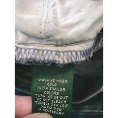Vintage 90s Lauren Ralph Lauren Jeans Co Womens 10 High Rise Strt 100% Cotton