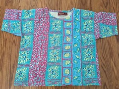 Rare American Eagle Outfitters for her 80s 90s cropped 100% Cotton colorful top