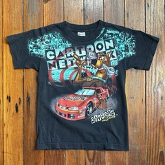 Vintage 2000 Murina Cartoon Network Wacky Racing Scooby-Doo NASCAR tshirt