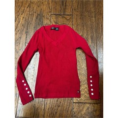 Polo Ralph Lauren Jeans Co. vintage Y2K-style ribbed knit sweater