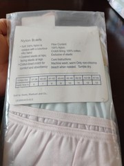 NOS VTG Sears Fundamentals Briefs Women 10 Multi Color Nylon High Waist 3 Pk VIP
