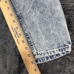 VTG Jordache Basics Acid Wash High Waisted Mom Jeans Made in USA Size 14 28×31