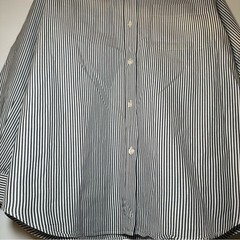 Burberrys Vintage Striped Casual Button Down Shirt Size 10