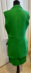 Rare Karl Lagerfeld Chanel designer Vintage Green 2 Piece Size DE 42 US M