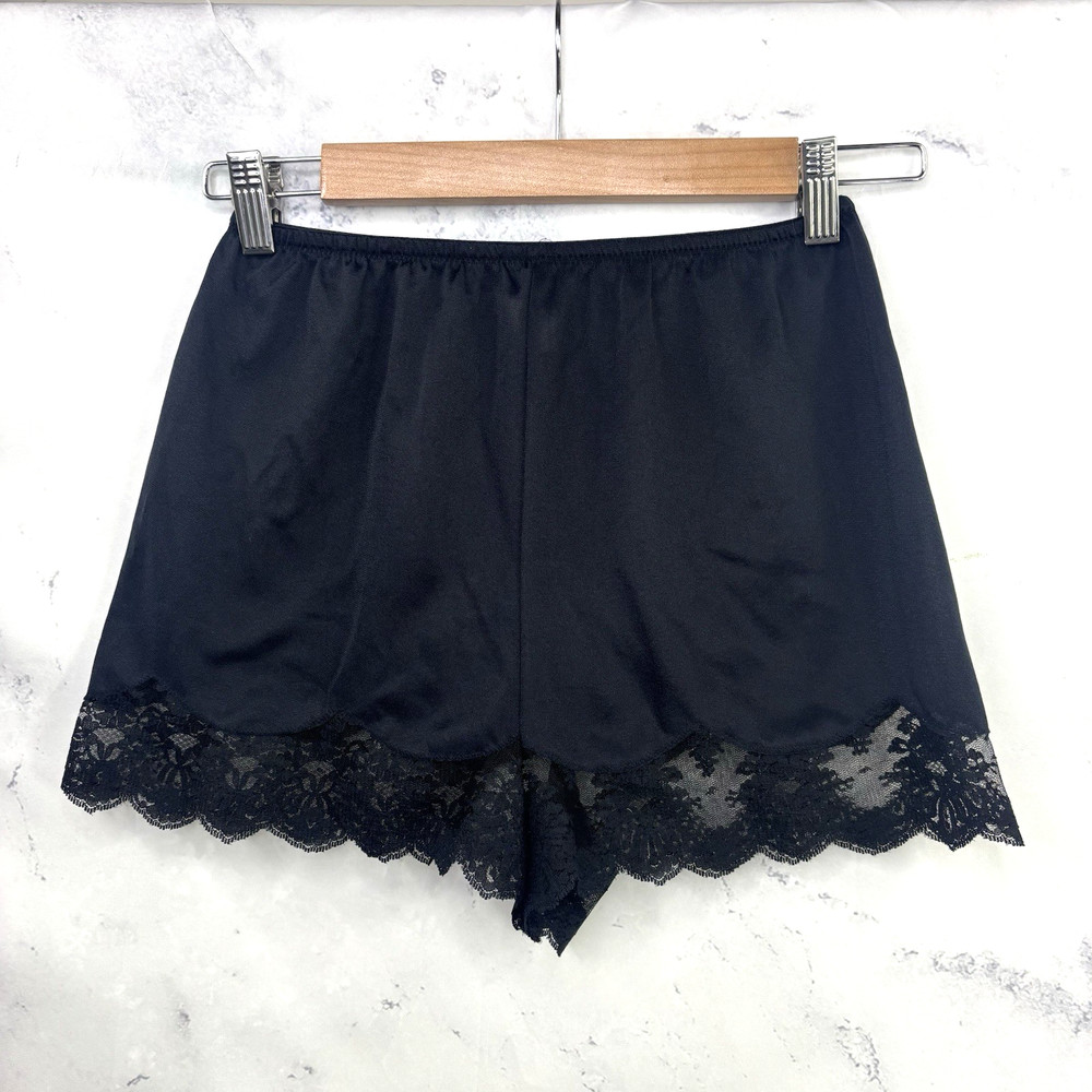 Vintage 50s Formfit Rogers High Dome Mushroom WIDE Dbl Gusset Panties 5 S Black