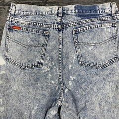 VTG Jordache Basics Acid Wash High Waisted Mom Jeans Made in USA Size 14 28×31