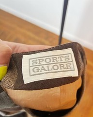 SPORTS GALORE 1970’s 70s Vintage Wool Brown Grey Windowpane Plaid Jacket L 42b