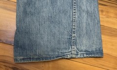 Vintage 70s Wide Leg Flare Jeans Maverick Embroider Pockets XS 24×30 Scovill Zip