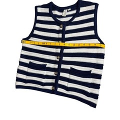 JOIE Old Money Sleeveless Cardigan vest Size Medium