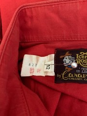 Vintage Kenny Rogers Western Collection Fringe Red Woman’s Shirt Sz 12