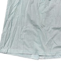 Vintage 1960s Robins Egg Blue Swiss Dot Lace Snap Housecoat