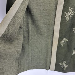 Moderno Knits Vintage 60s 70s Wool Butterfly Cardigan Shirt Skirt Set Womens 13