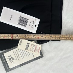 Vtg Lord & Taylor Maxi Skirt 16 Black Full Circle Long Casual Formal NWT