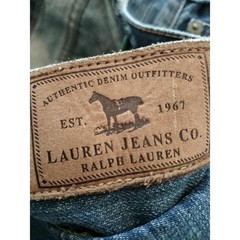 Vintage 90s Lauren Ralph Lauren Jeans Co Womens 10 High Rise Strt 100% Cotton