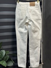 Levi’s 912 Vintage Orange Tag Slim Fit Tapered Leg Women’s Size 5 Med White USA