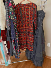 Vintage70’s- 90s Y2k Resellers Lot Of 28 Dresses/skirt /sweater Mixed Lot