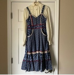 Vintage Gunne Saxe Sun Dress with Blouse