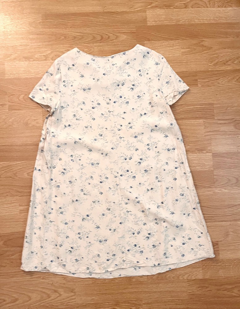 Vintage 1990s MAX STUDIO Floral Baby-Doll Dress