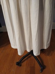 1992 Kathie Lee-Plaza South White 1 Piece ‘Jacket’ Dress SZ-16W Padded Shoulders