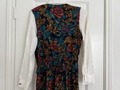 Vintage Alexis Maxi Dress 3 in one, 46” Long