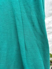 Vintage 1960’s Dress Women’s Green Long Sleeve Winter Carol Craig Wool Shift Day