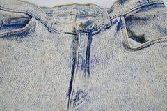VTG 80s 90s Stone Acid Light Blue Wash Prima Classe Made Israel 34 Womens Jeans
