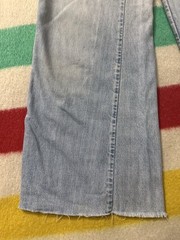 Vintage 60s 70s Landlubber Flare Wide Leg Jeans Hippie Disco 23×29 11.5 Leg