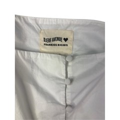 Djerf Avenue White Eyelet Button-Front Camisole