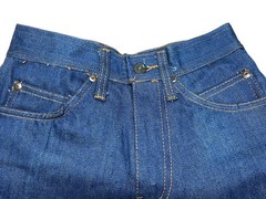 NOS 5-27 Vtg 70s Union Gap USA Denim Jeans Embroidered Bell Bottom
