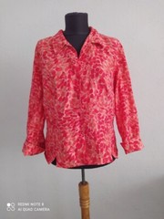 Vintage 100% Silk Women’s Jacket Blazer L, UK 14, US 12