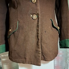 Antique Jäger/Hunting Jacket 1940s–50s Women – Original 1954 Document Collectibl