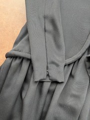 Vintage 1980s Pauline Trigere Cocktail Dress Sz M Exc Cond
