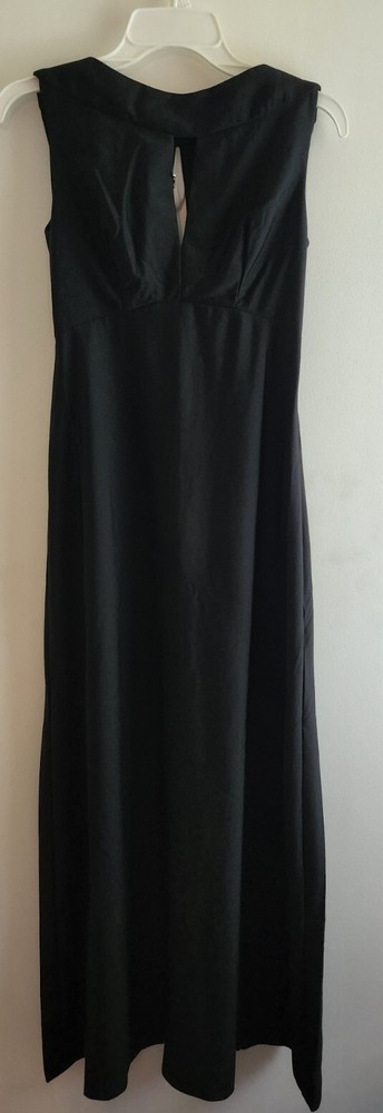 Vintage Rare Maxi Dress Alfred Werber 1970s Elegant Retro Sz. Small Studio54
