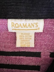 Roaman’s VTG Womens Jacket Southwest Aztec Jacquard Button Up Size 1X