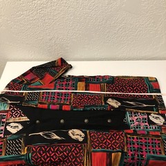 Vintage 90s Cascais of California Rayon Blouse Womens Size S Or M Floral
