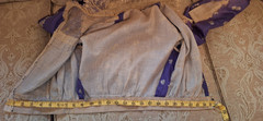 Victorian Edwardian 19th Century Silk Blouse Sold for Lace Trim “AS IS”