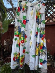 Vintage 1980’s Emanuelle Fruit Basket Print Skirt