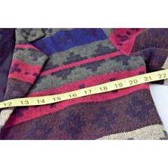 Vintage Tracy Evans Jacket Size S 80s Wool Blend Southwestern Aztec Made USA