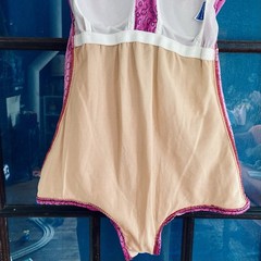 1960s 1970s Maxine Of Hollywood Pinup Swimsuit Bathing Suit Op Art Disco Mod