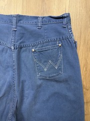50s VINTAGE Wrangler Hi-Rise Rockabilly Jeans Size 32 Waist Women Made in USA