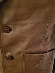 Vintage Golden Collection by Pioneer Wear Western Leather & eel Jacket Size 40