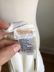 BEAUTIFUL VTG BARBIZON Yellow w/ White Lace Floral Embroidery Nightgown SZ M