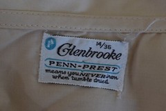 Vintage 60s Button Blouse by Glenbrooke Penn-Prest