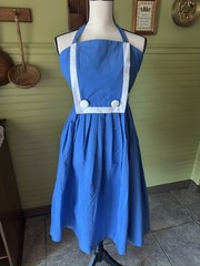 Vintage ACT I Petites New York Blue Dress Size 8 Tie Neck Retro Style 80s