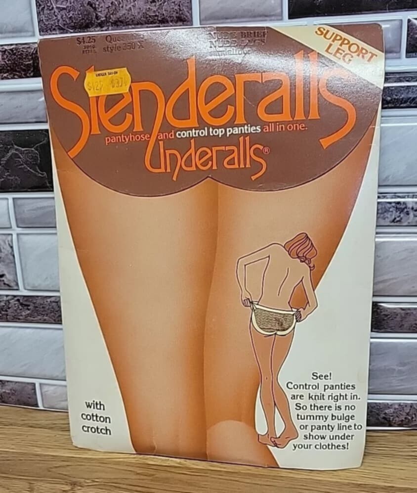 Vintage 1982 Slenderalls Underalls Queen Size Style 350 X