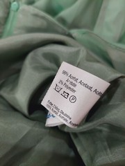 Vera Mont Vintage 70s, Made in West-Germany, Maxi dress, size 36 s, juicy green